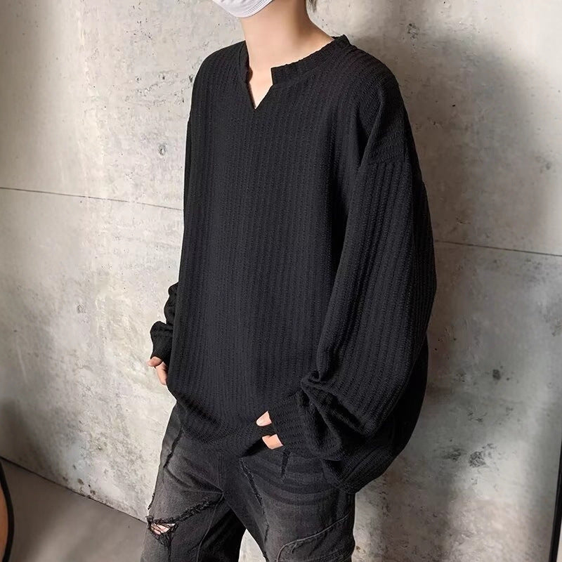 Damen Hochwertiges Sweatshirt mit Struktur Drune