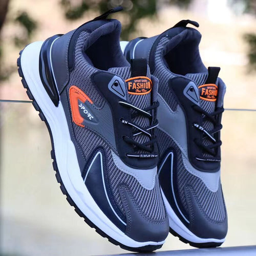 Herren Sportliche Dämpfungs-Sneaker mit atmungsaktivem Mesh Drune
