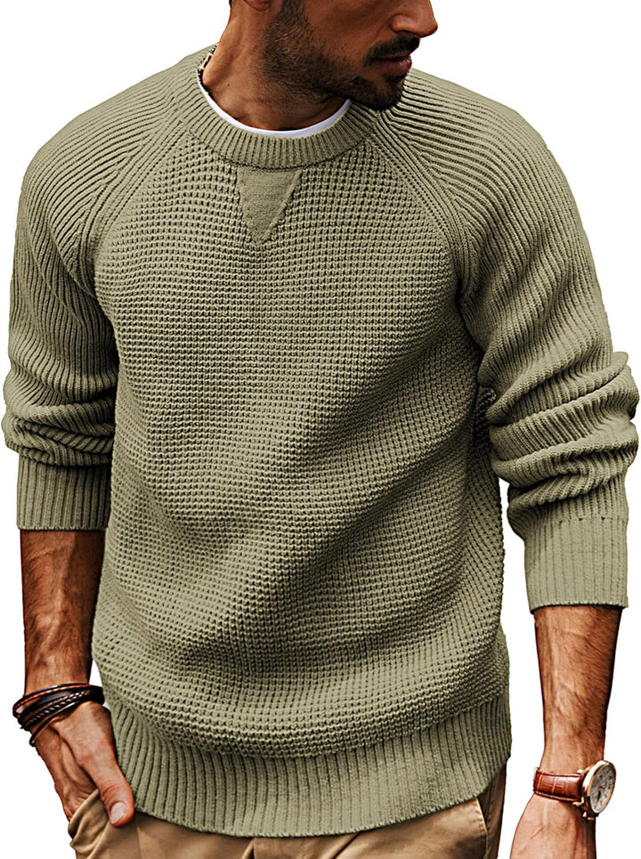 Herren strukturiertes Pullover mit lässigem Schnitt Drune