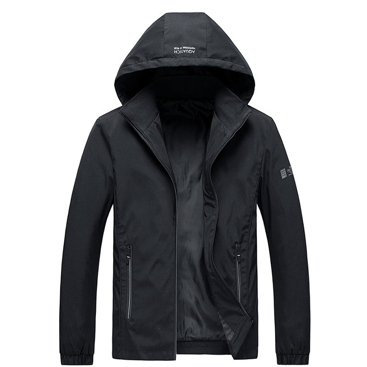 Herren Wetterfeste Outdoorjacke mit verstellbarer Kapuze Drune 1787797862