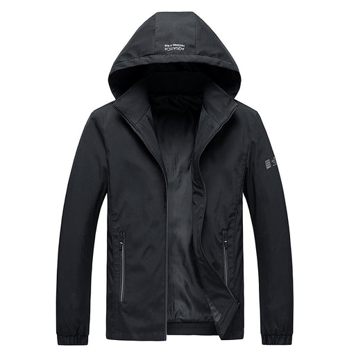 Herren Wetterfeste Outdoorjacke mit verstellbarer Kapuze Drune 1787797862