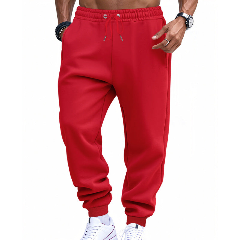 Herren bequeme Jogginghose mit elastischem Bund und praktischen Seitentaschen Drune