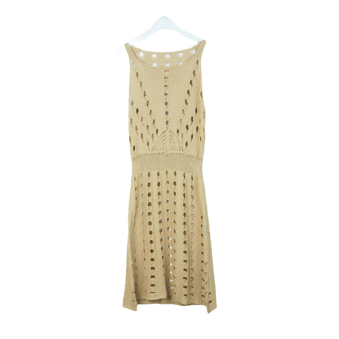Damen gehäkeltes Sommerkleid mit raffinierten Cut-Outs Drune