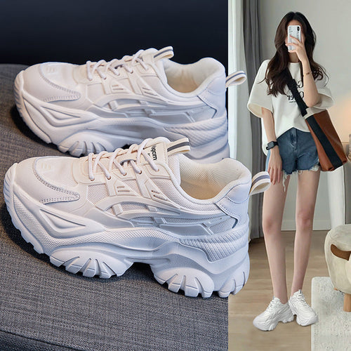 Damen Chunky Sneakers mit innovativer Dämpfungstechnologie und bequemer Passform Drune