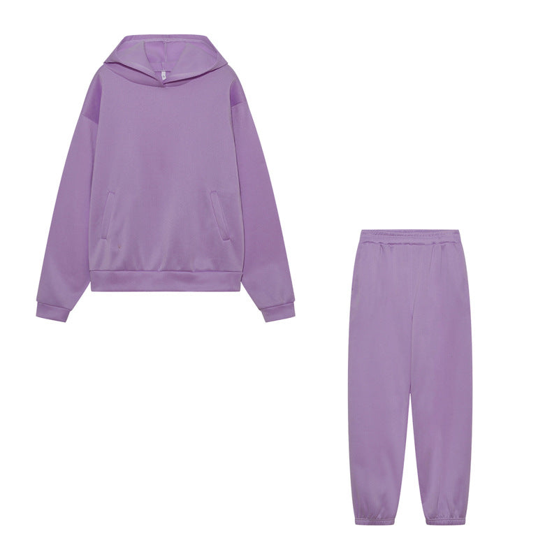 Damen Sportliches Set mit Hoodie und Jogginghose Drune
