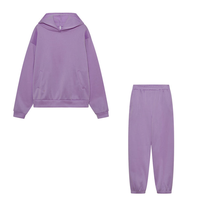 Damen Sportliches Set mit Hoodie und Jogginghose Drune