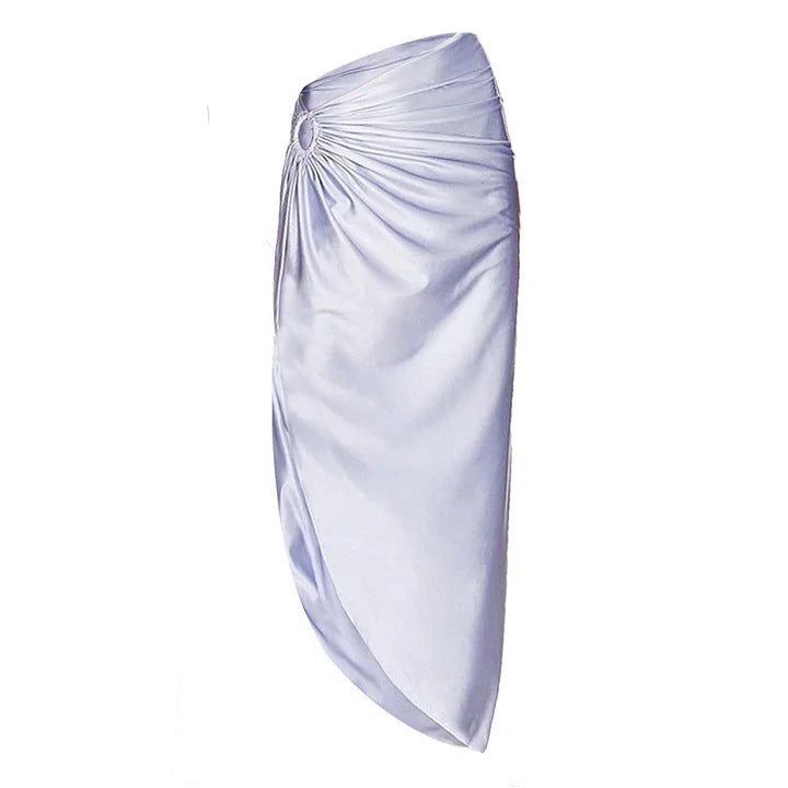 Damen Badeanzug mit elegantem Wickelrock Drune