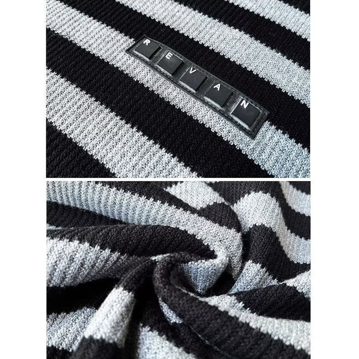 Herren Modischer Hoodie mit Streifenmuster Drune