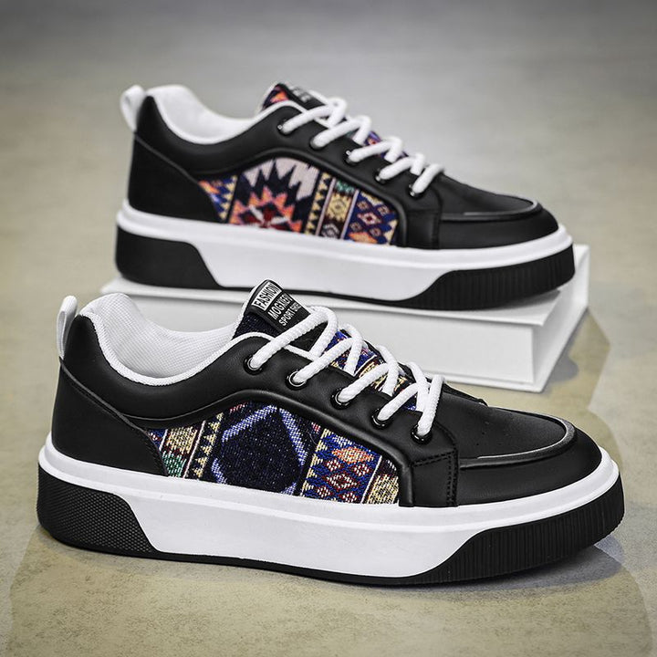 Damen Sneakers im Ethno-Style mit robustem Design für den Alltag Drune