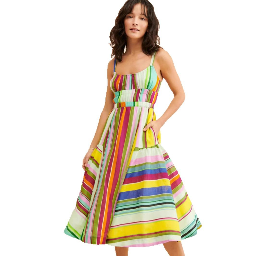 Damen Maxikleid Drune