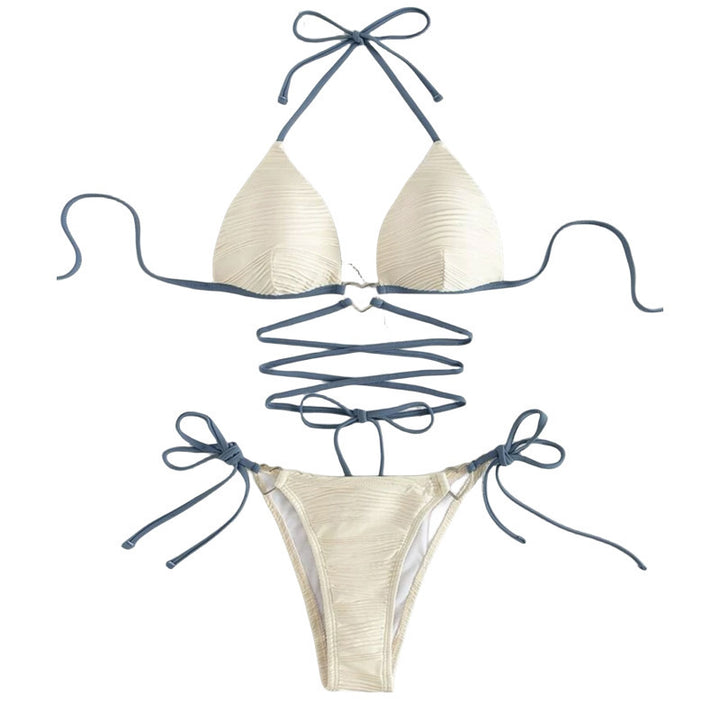 Damen Triangel-Bikini mit innovativem Schnürdesign Drune