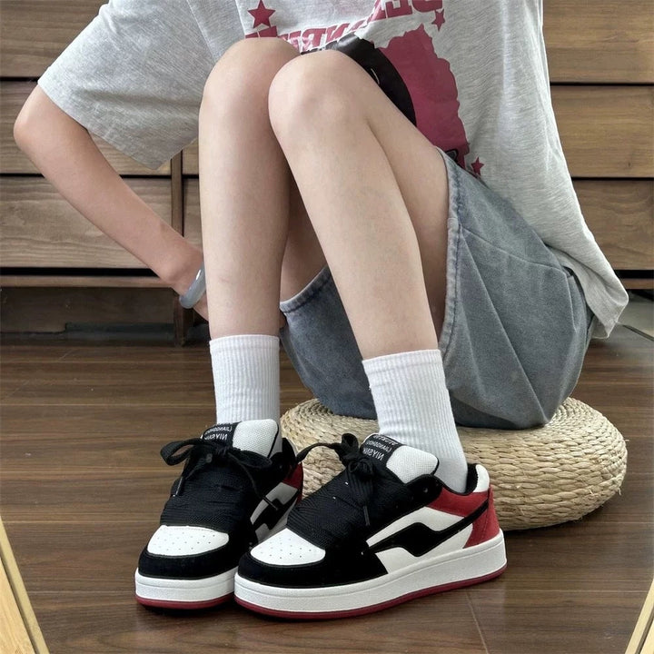 Damen Sportliche Sneakers mit Komfortpolsterung und rutschfester Sohle Drune