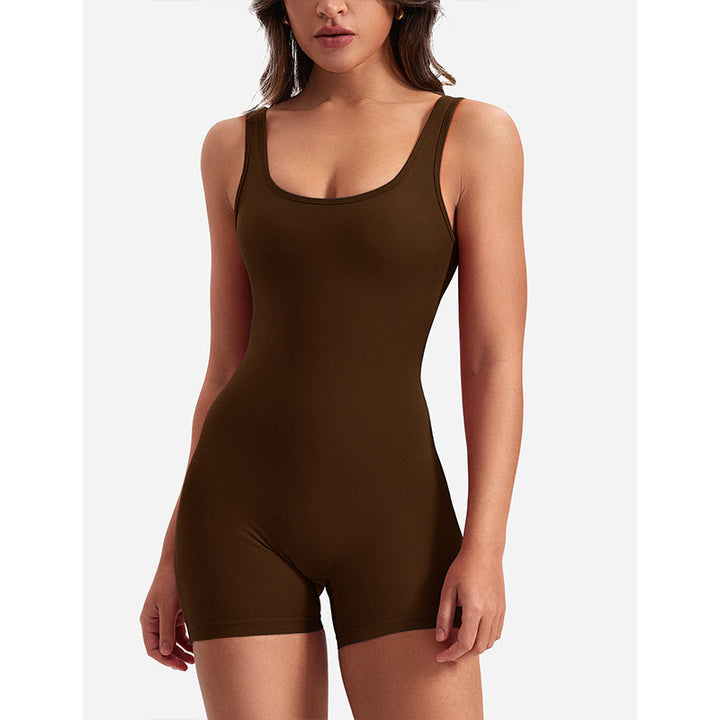 Damen Eleganter und figurbetonter Sport-Jumpsuit Drune