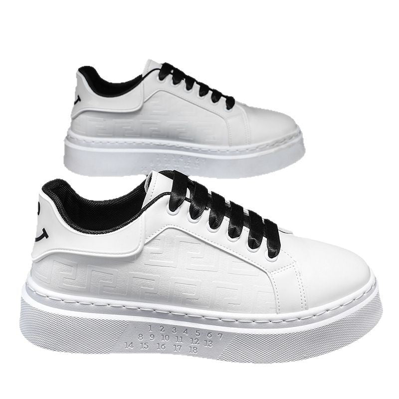 Damen Hochwertige Plateau-Sneaker mit strukturiertem Obermaterial Drune