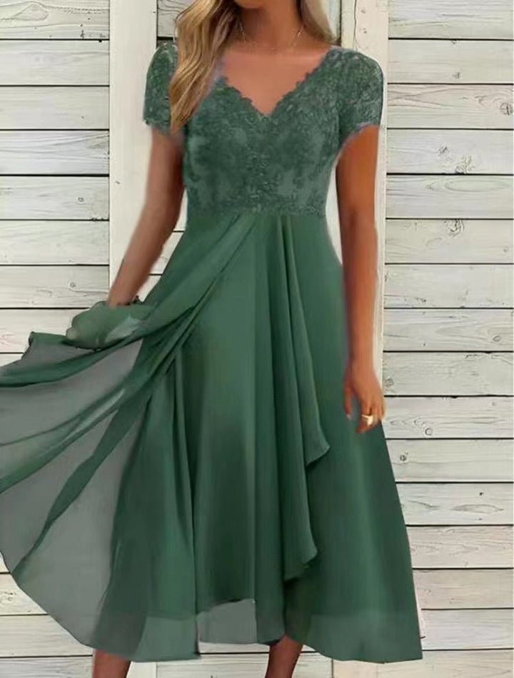 Drune | Midikleid mit Frontschlitz