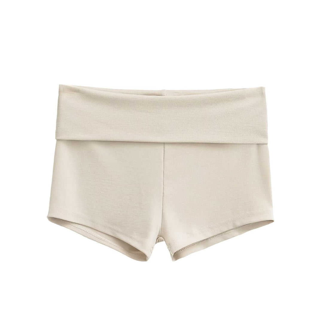 Damen bequeme Sportshorts mit breitem Bund Drune