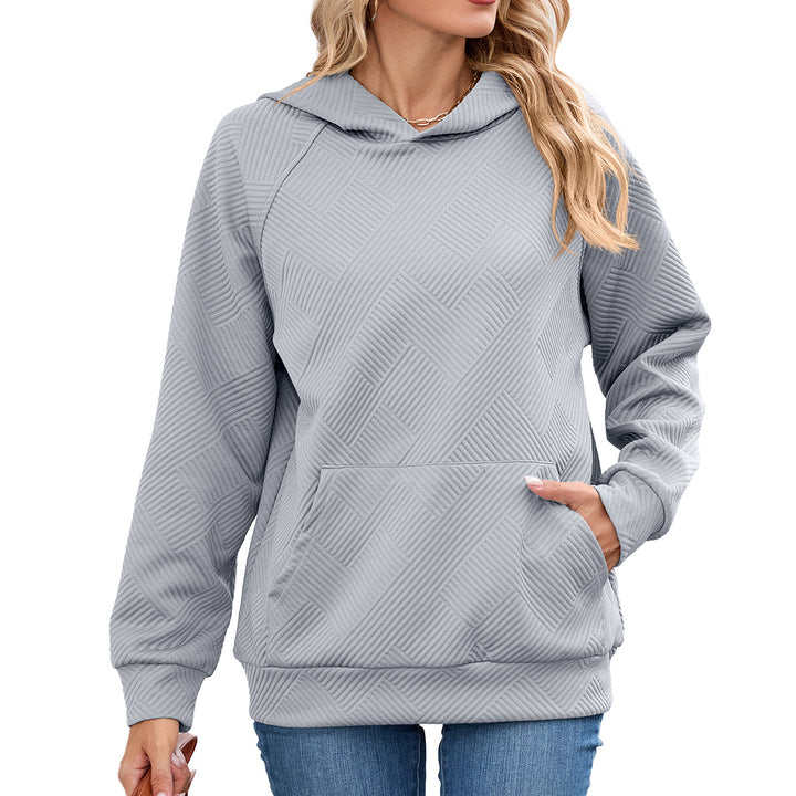 Damen Kapuzenpullover mit strukturiertem Design Drune