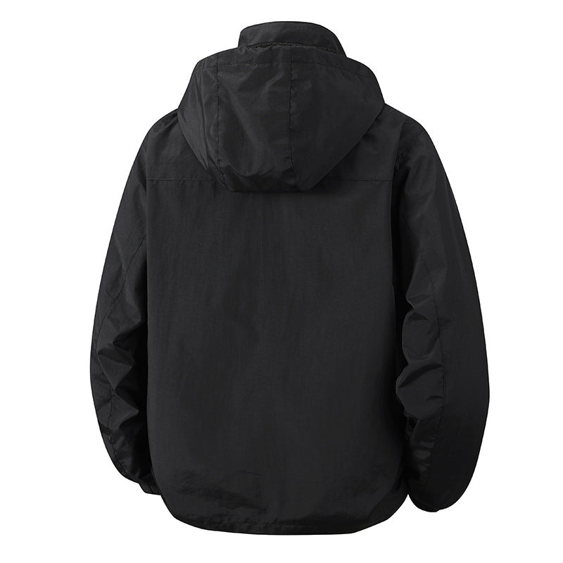 Herren Leichte Winddichte Outdoorjacke Drune