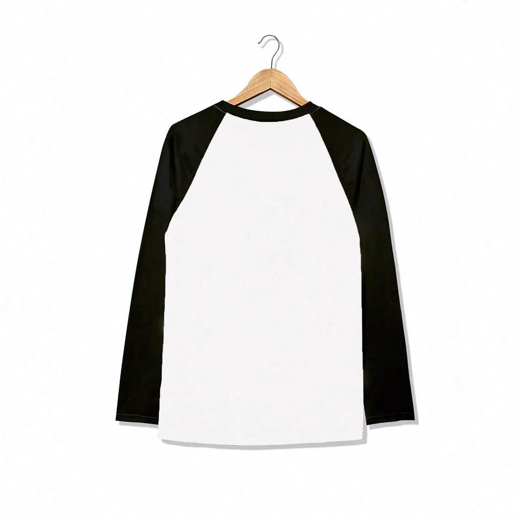 Damen lässiger Raglan-Pullover aus weichem Baumwollmix mit Rundhalsausschnitt Drune