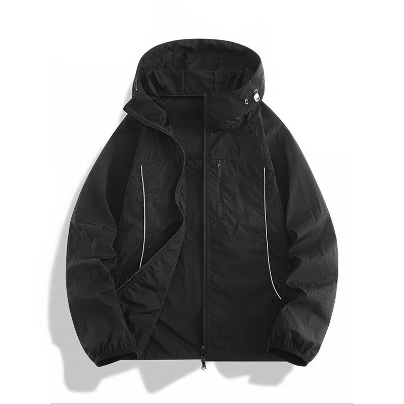 Damen Leichte Winddichte Outdoor Jacke Drune
