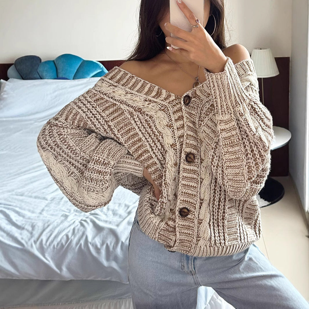 Damen Strickjacke Drune