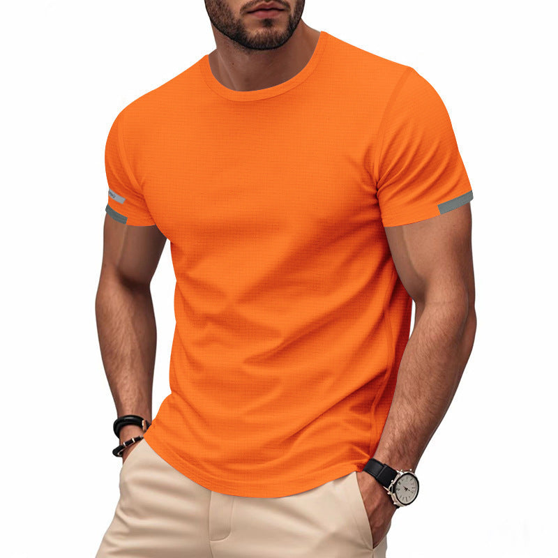 Herren Funktions-T-Shirt mit atmungsaktivem Design und reflektierenden Details Drune