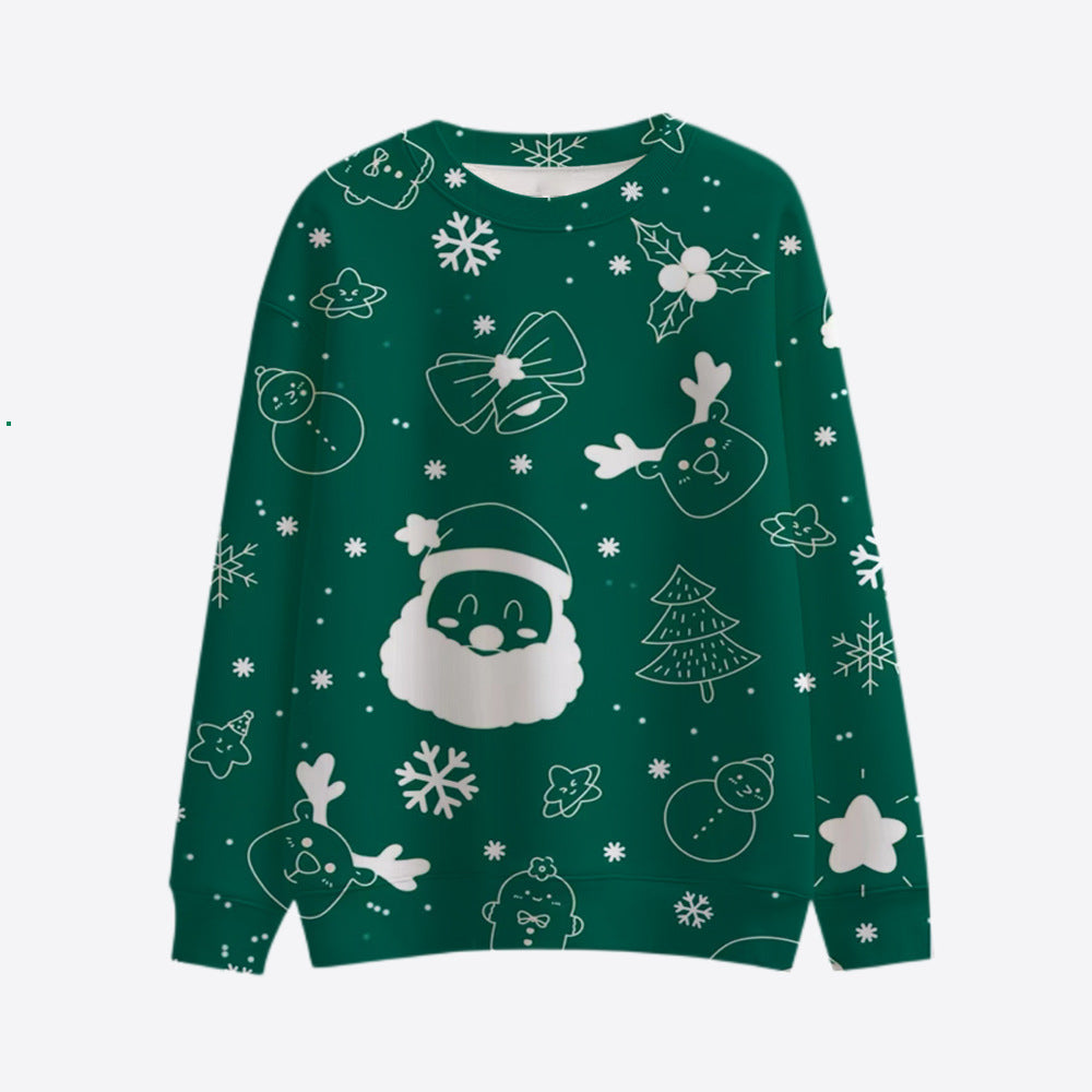 Damen Lustiger Sweatshirt mit einzigartigem Tiermotiv Drune