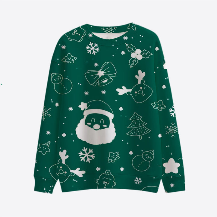 Damen Lustiger Sweatshirt mit einzigartigem Tiermotiv Drune