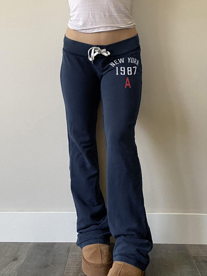 Damen Bequeme Freizeit-Hose Drune