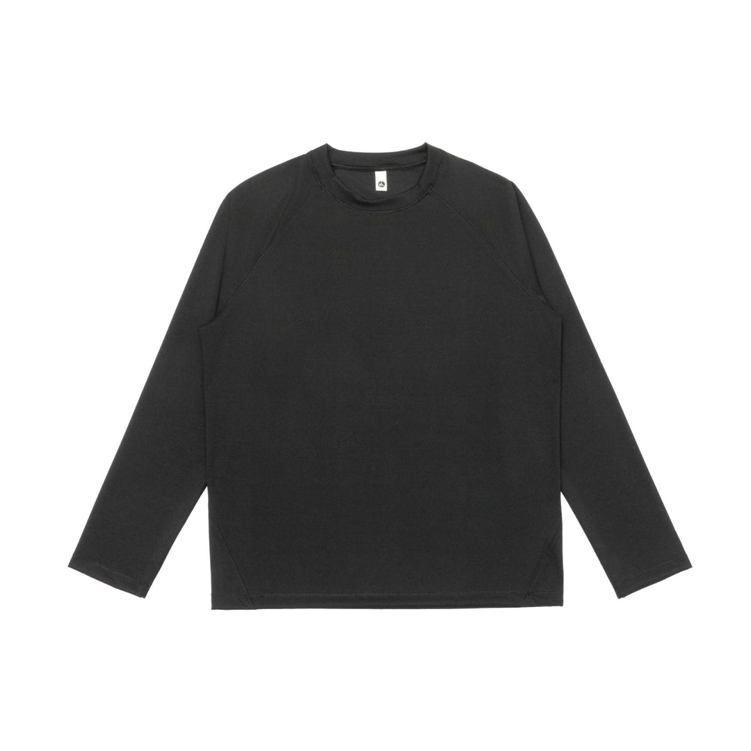 Unisex Lockeres Raglan‑Sweatshirt aus French‑Terry mit Flatlock‑Nähten Drune