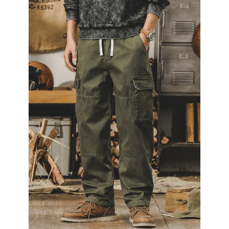Herren Cargo-Hosen mit multifunktionalen Taschen und robustem Material Drune