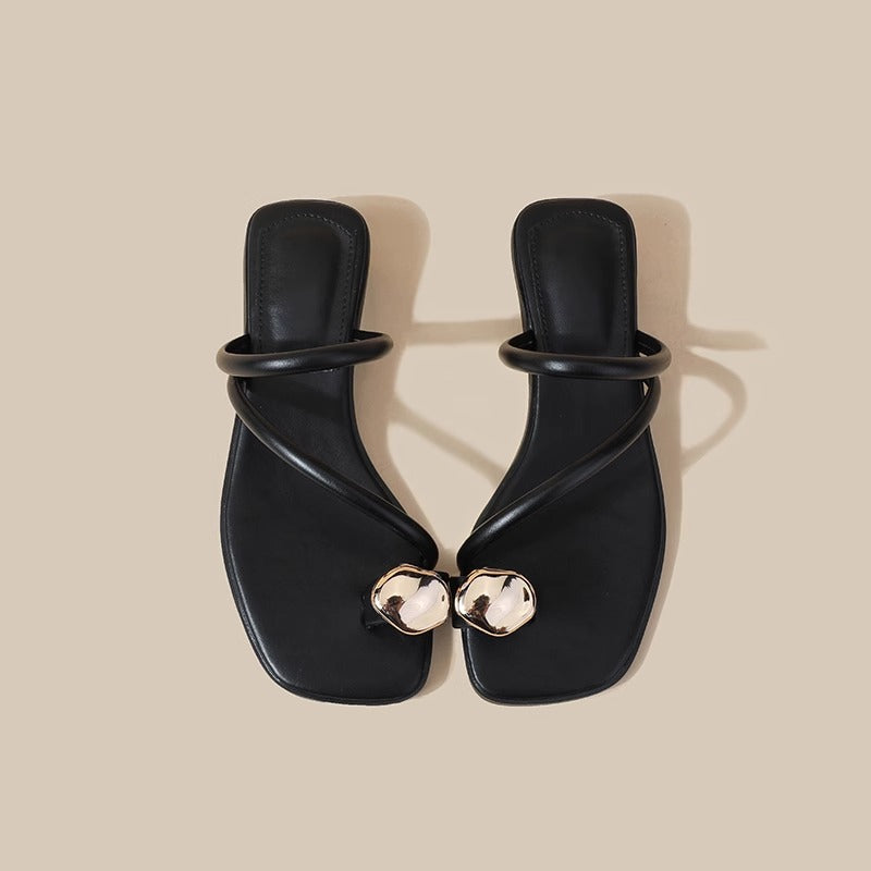 Damen Elegante Sandalen mit hochwertigem Komfort und modischen Akzenten Drune