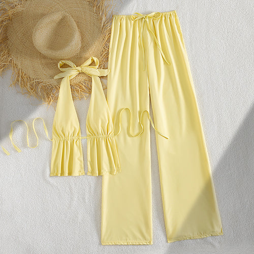 Damen Lässiges Strandoutfit Drune