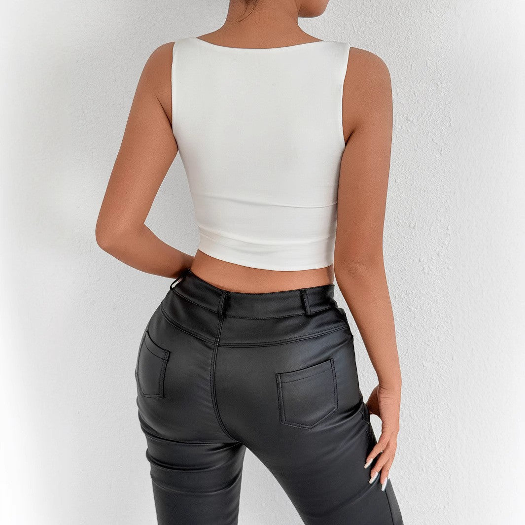 Damen Crop-Top mit modischem Schnitt und Komfort Drune