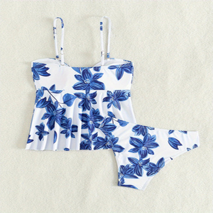 Damen modisches Tankini-Set mit floralem Design Drune