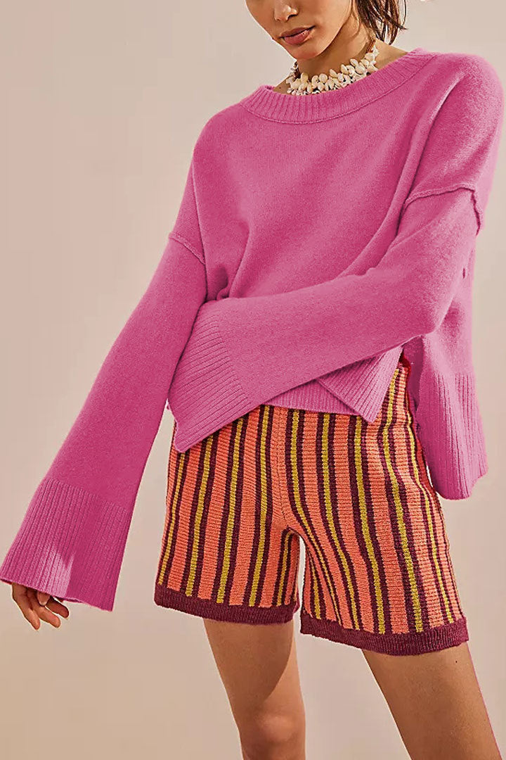 Damen lässiger Pullover Drune