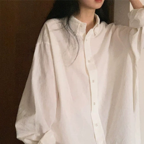 Damen Lässiges Oversize-Shirtkleid mit verlängertem Rückensaum, kastiger Silhouette und weiten Manschetten Drune