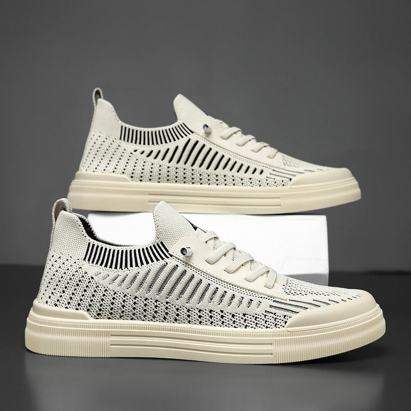 Herren Strick-Sock-Sneaker mit elastischem Schaft und dämpfender Gummisohle Drune