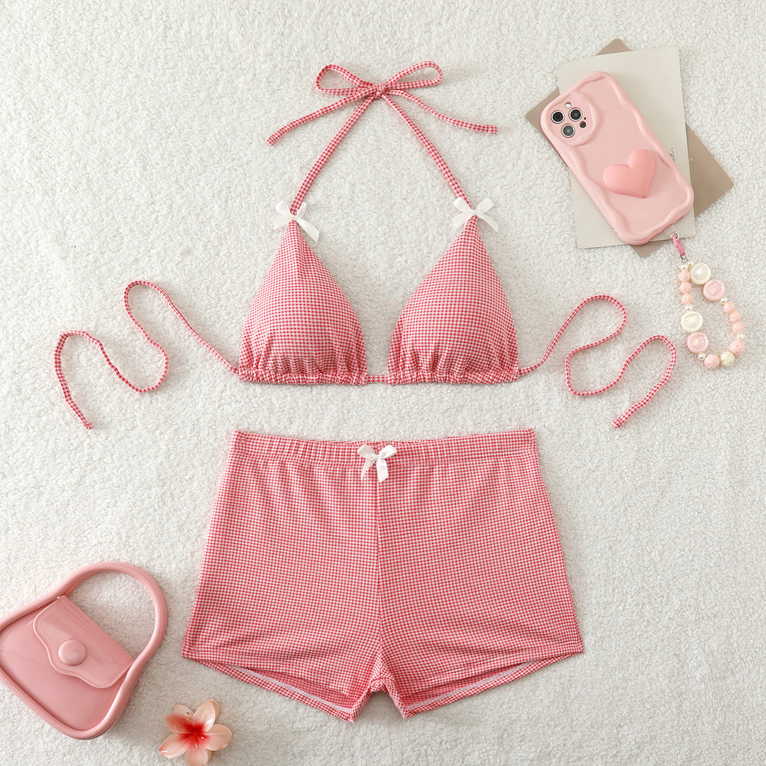 Damen Raffiniertes Bikini-Set mit verspielten Details Drune