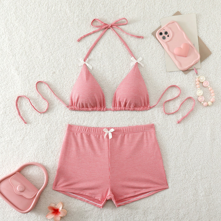 Damen Raffiniertes Bikini-Set mit verspielten Details Drune