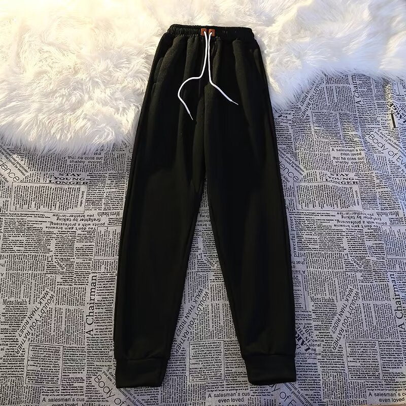 Damen Bequeme Freizeithose mit elastischem Bund Drune