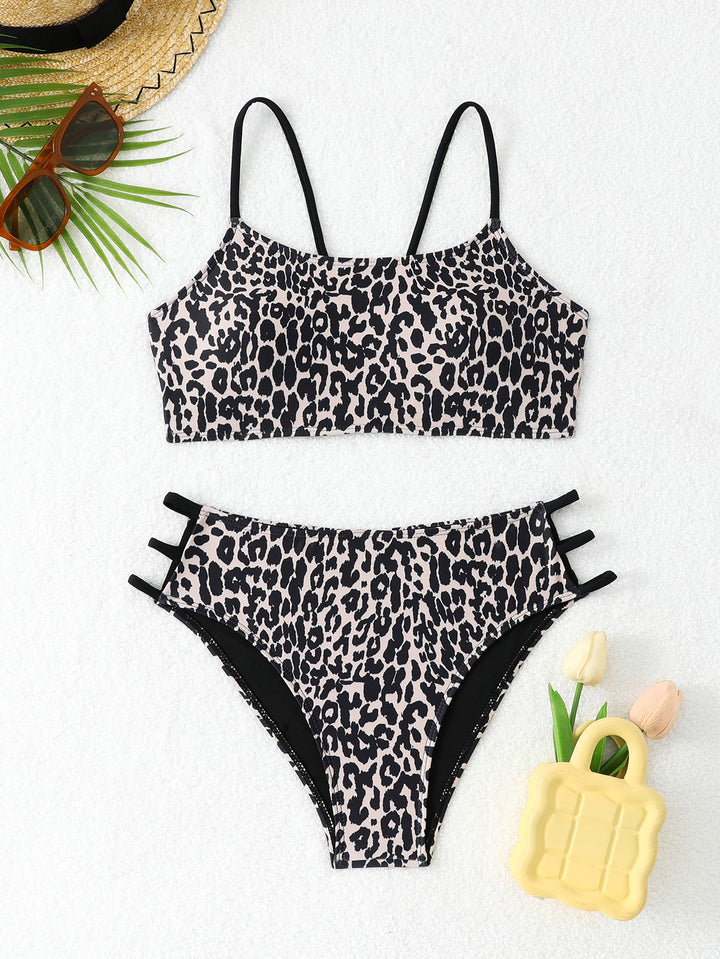 Damen Triangel-Bikini-Set mit modischen Akzenten Drune