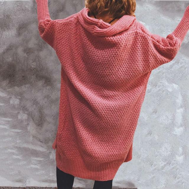 Drune | Warmer Strickstrickjacke