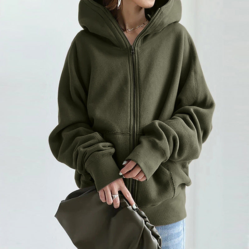 Drune | Stylish, loose-fitting jacket with a zipper