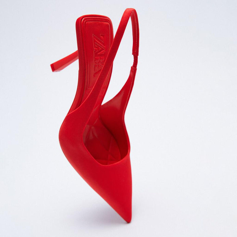 Damen Slingback Pumps mit spitz zulaufendem Design und elegantem Absatz Drune