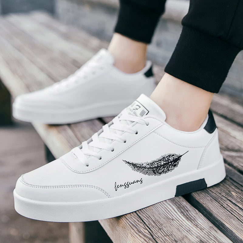 Damen Modische Sneakers mit markantem Feder-Design und sportlichem Komfort Drune