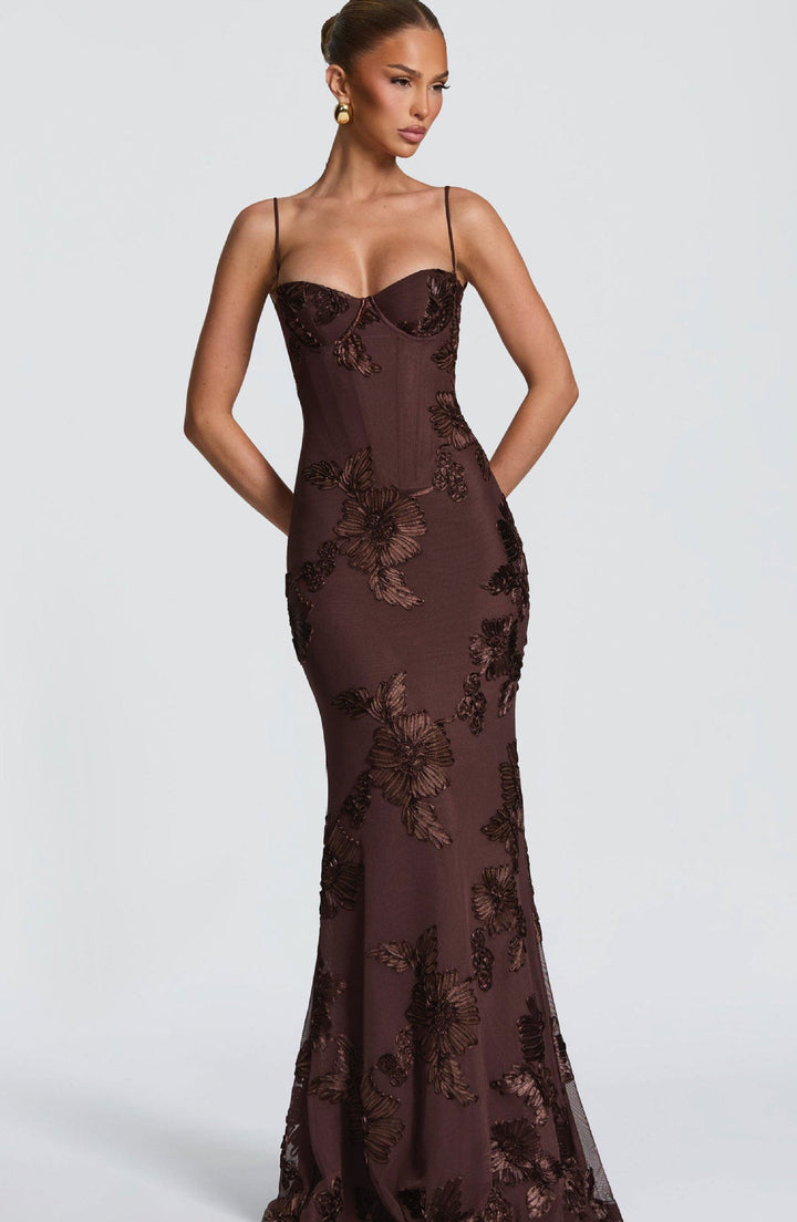 Damen Abendkleid Drune