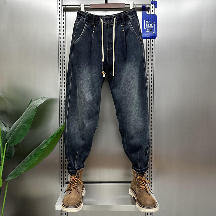 Herren Modische Ripped Jeans mit kreativen Patches Drune 1788342747
