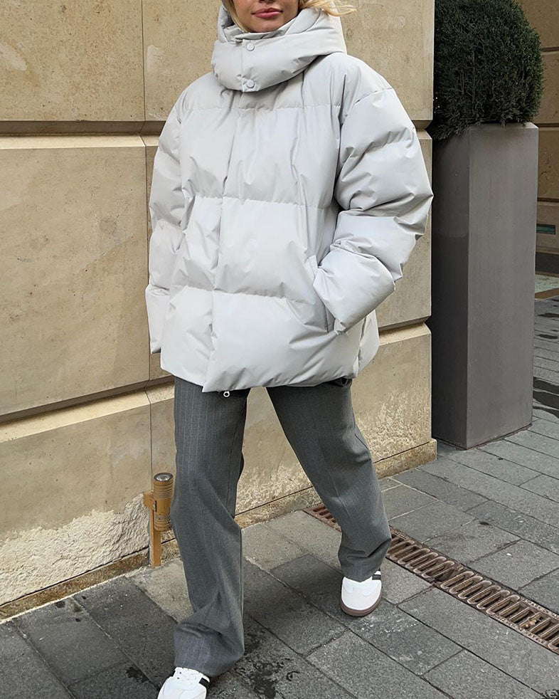 Drune | Schönheit Kapuze Lockere Baumwolljacke