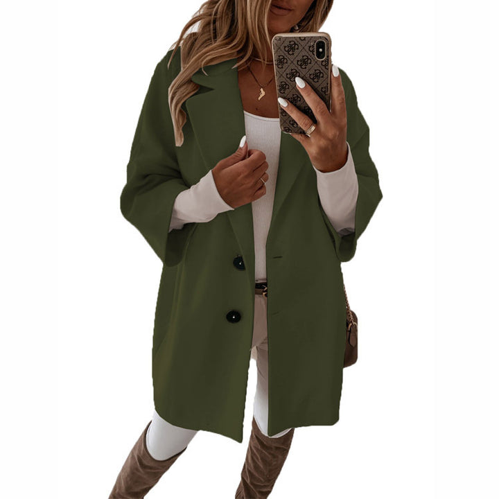 Damen oversized жакет mit modernem Schnitt und stylischen Knopfdetails Drune